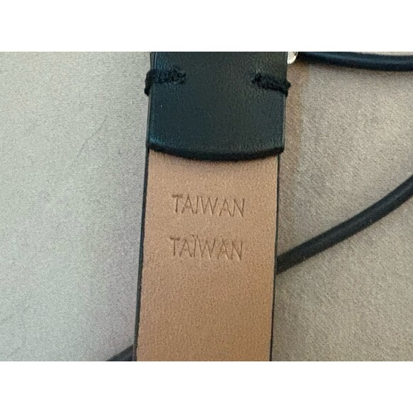 Kate Spade Embellished Clover Leather Belt L Black Retail $68 - Picture 7 of 7